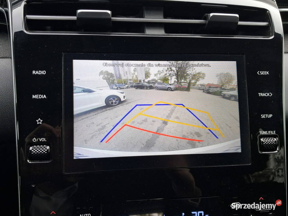 Hyundai Tucson 16TGDI 150 6MT Smart Salon Polska światła do jazdy dziennej Piotrków Trybunalski