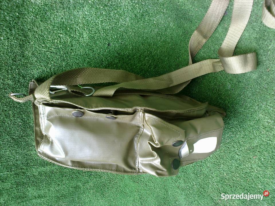 Torba na maskę gazową chyba NOWA made in PRL Pobiedziska