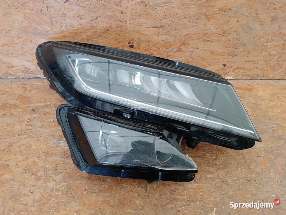 LAMPA REFLEKTOR PRAWY PRZÓD EU SKODA KODIAQ Lampy przednie Nowy Tomyśl