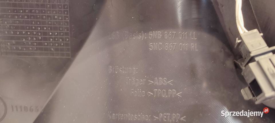 SEAT TARRACO VW TIGUAN II BOCZEK DRZWI LEWY