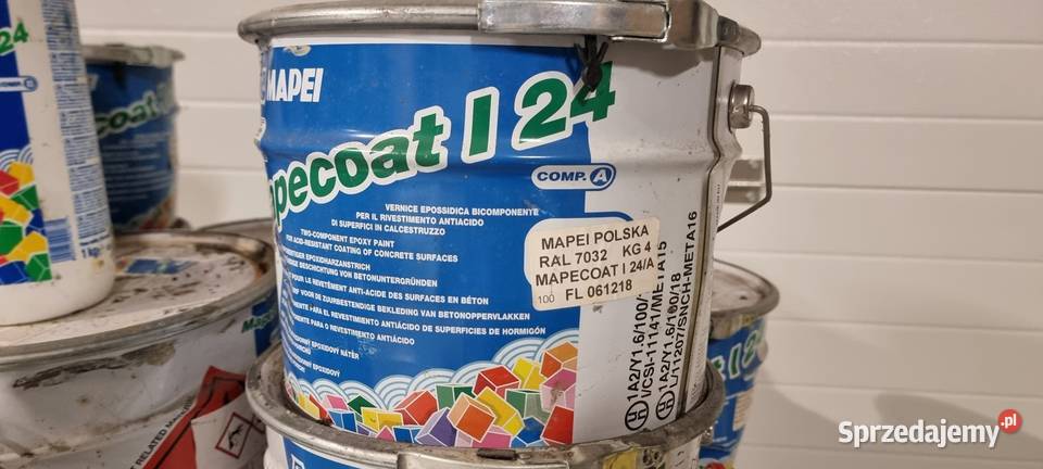 Farba żywica epoksydowa 130 MAPEI MAPECOAT I24 sprzedam