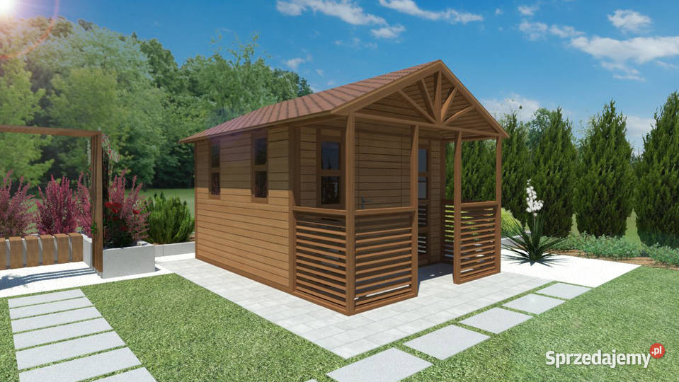 Domek ogrodowy KORDIAN Domek drewniany