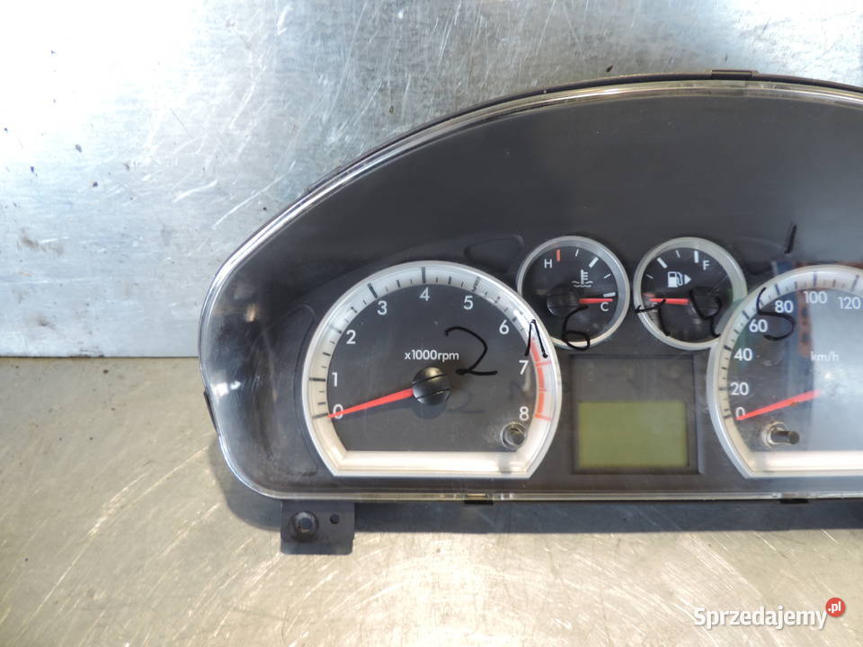 Licznik Chevrolet Aveo T250 12 16V 96814468 Rok produkcji 2009 Nowy Sącz