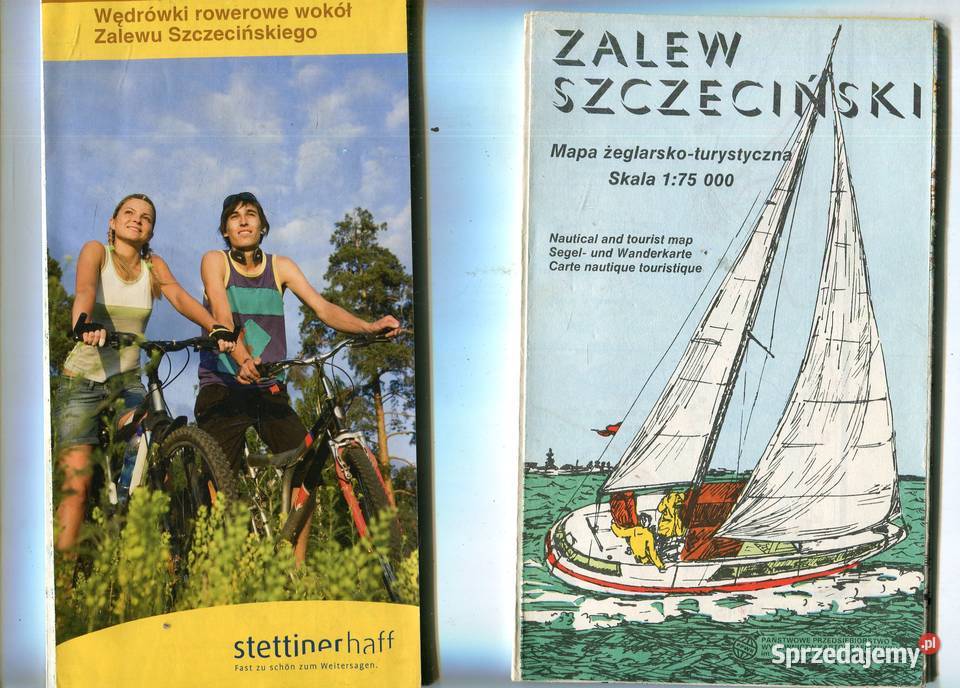 Zalew Szczeciński 4 Foldery Wędrówki rowerowe Szczecin
