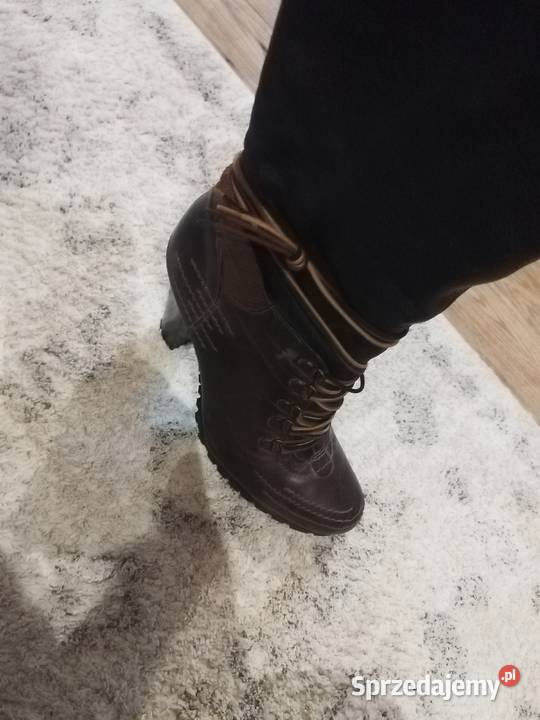 Kozaki skorzane 40 skóra Kęty