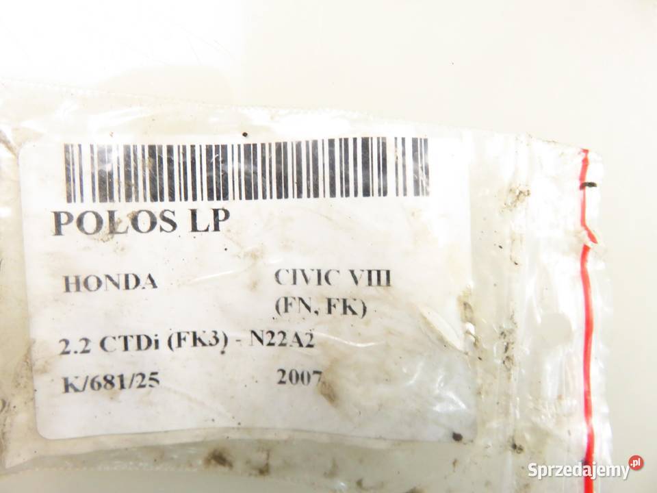 PÓŁOŚ LEWA PRZEDNIA HONDA CIVIC VIII 22 CTDi