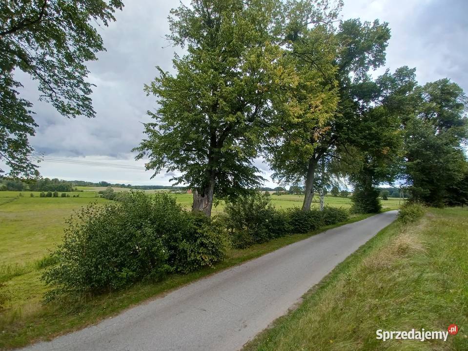 Działka drodze asfaltowej Matule