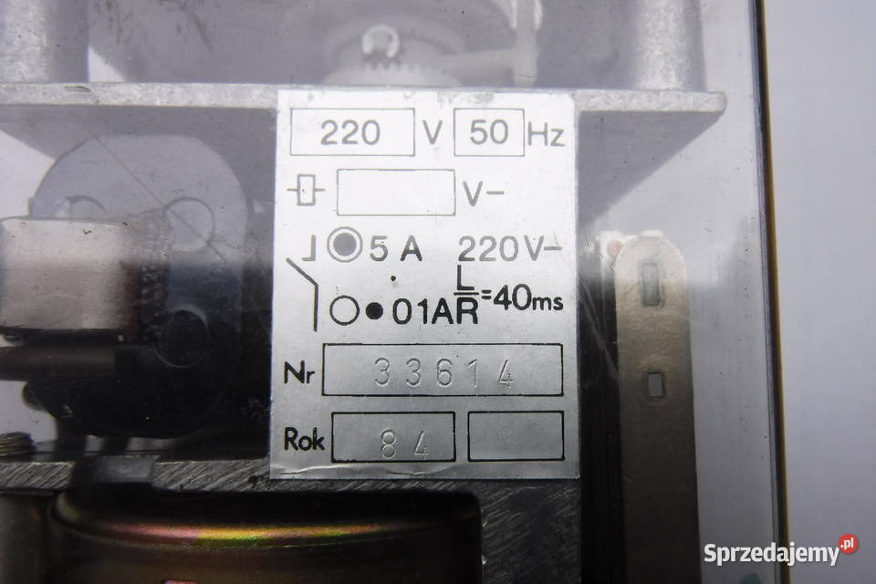 RTs61 Przekaźnik czasowy 220V 50Hz MERA REFA RTs sprzedam