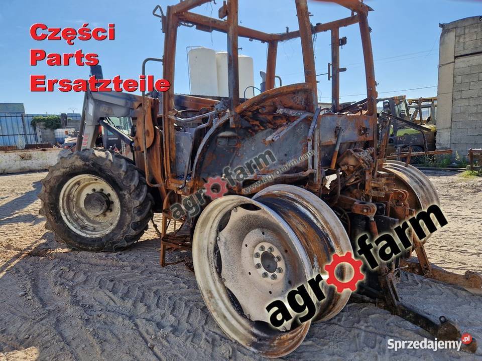 Renault Ares 656RZ części skrzynia biegów silnik
