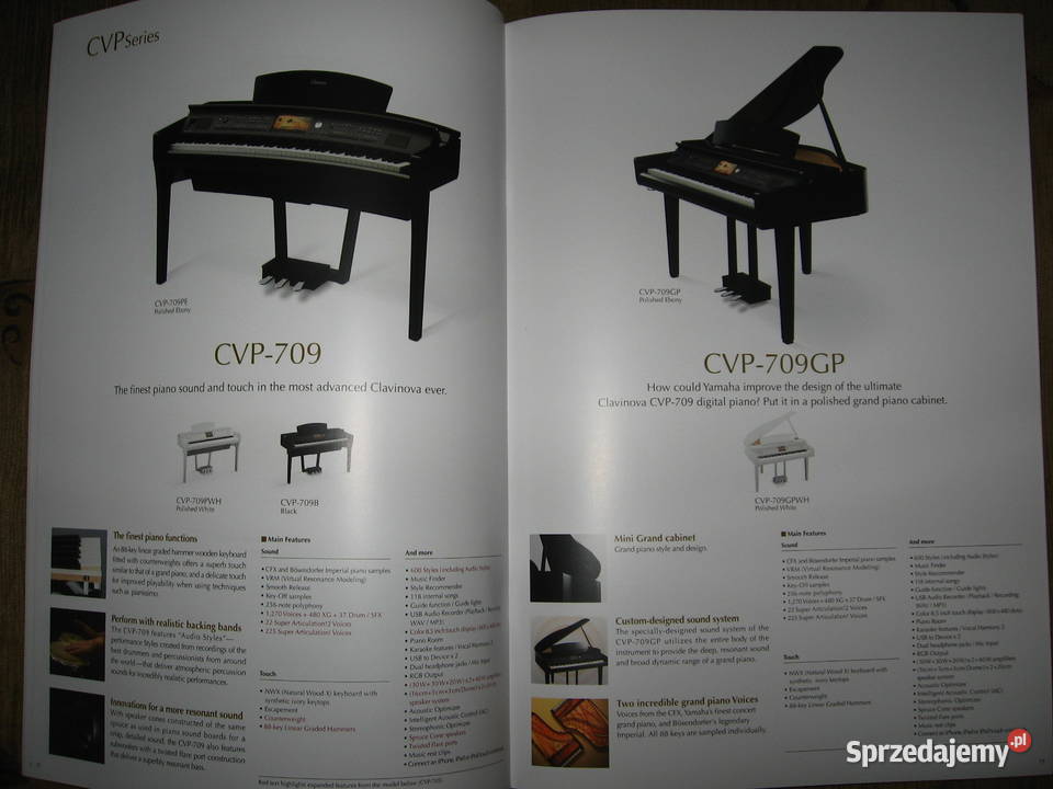 Yamaha Clavinova Digital Piano CLP CVP Series Kępice