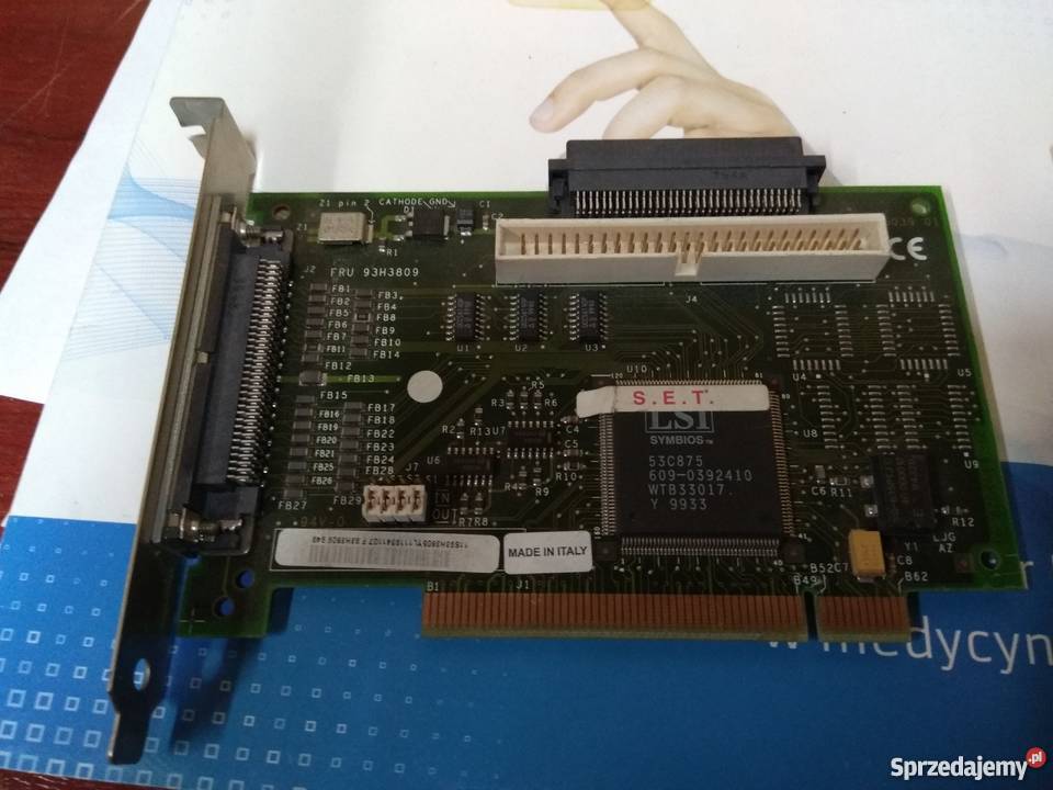 Kart SCSI na pci Kraków sprzedam