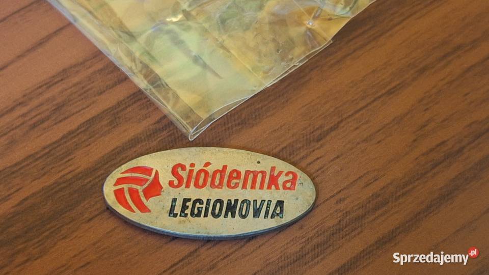 Siódemka Legionovia odznaka pin znaczek klubu
