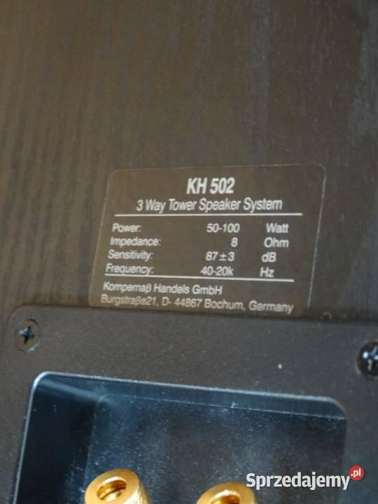 Audiofilskie kolumny KH502 WYSYŁKA Jasło