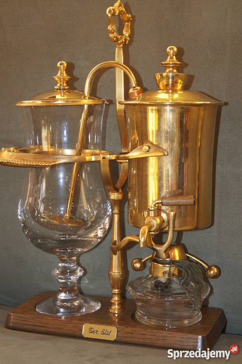 Zabytkowy ekspres do kawy na naftę