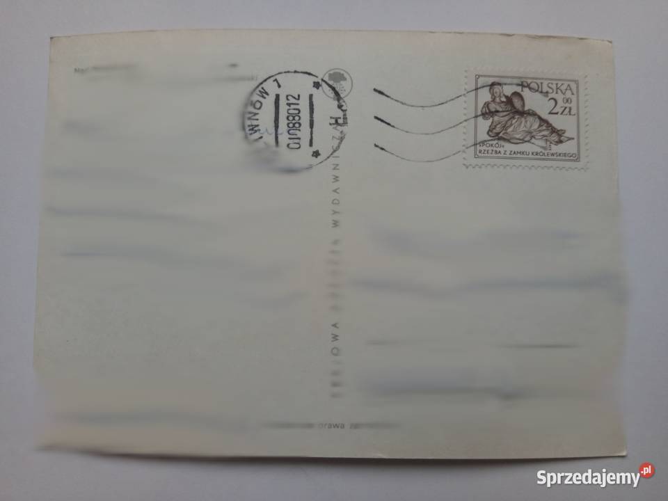 2 Pocztówki Bałtykiem lata 80te PRLu Znaczki