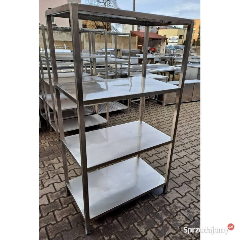 REGAŁ GASTRONOMICZNY SPAWANY 4 PÓŁKI KOMAT