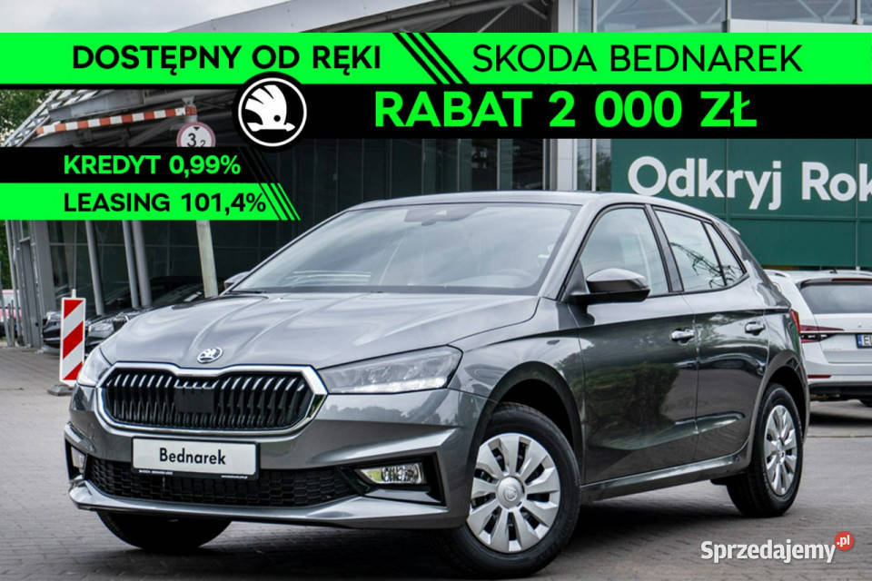 koda Fabia Essence 10 MPI 80 Dostępna ręki IV pełny VAT Łódź