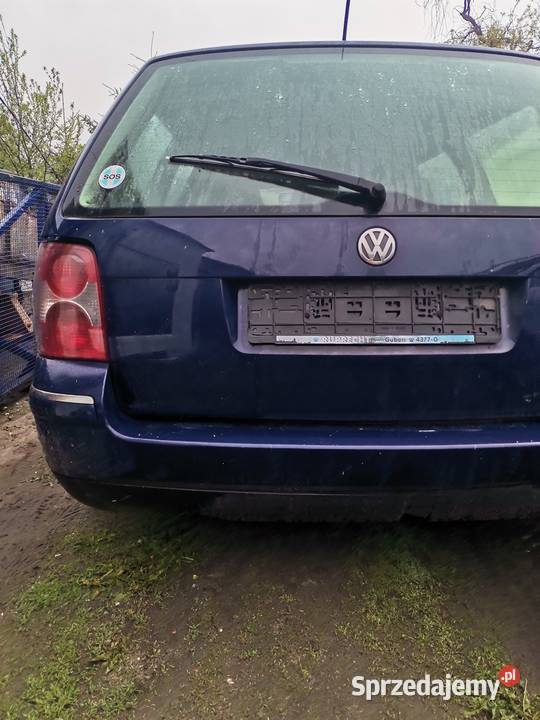 Sprzedam wszystkie części do Volkswagen Passat części blacharskie lubuskie Gubin