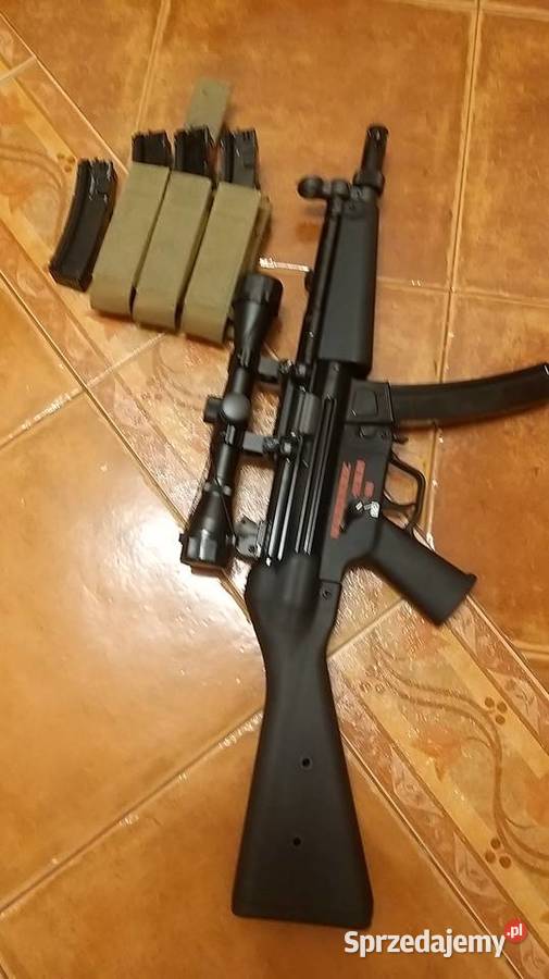 REPLIKA ASG WE MP 5 APACHE A2 green gaz Terespol