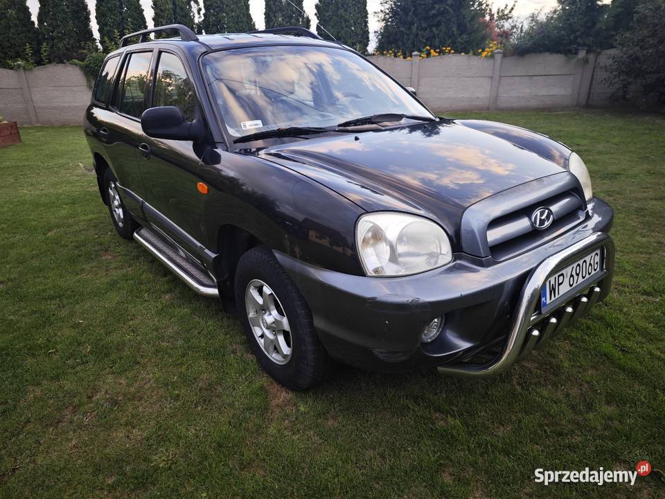 Hyundai Santa Fe 20 LPG 2004 elektryczne szyby Płock