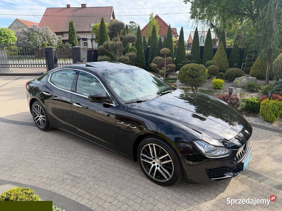 Maserati Ghibli Automatik 30 benz 350 2019r wielkopolskie Krotoszyn