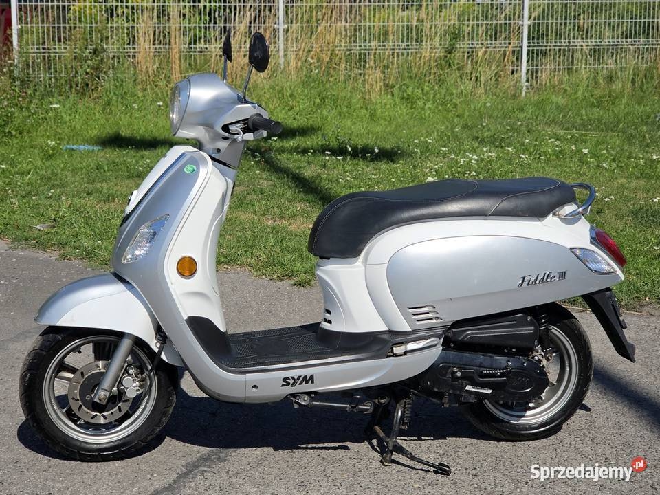 SYM FIDDLE III 50 ccm 4T 2015r kupiony w Polsce wielkopolskie