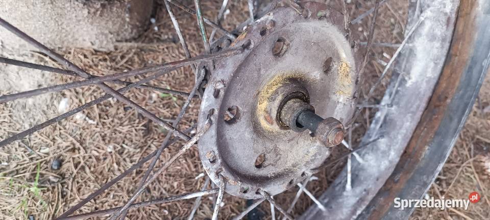 Koło tylne WSK wfm półbęben Motocykle na części Motoryzacja Świecie sprzedam