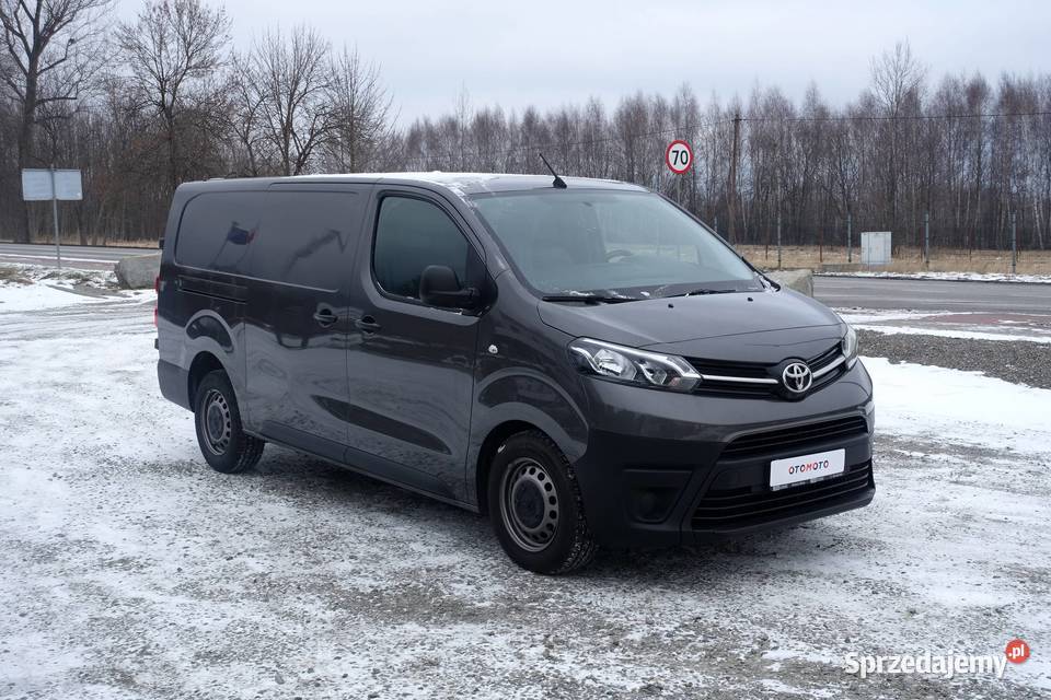 TOYOTA PROACE 20D4D 122 FAKTURA VAT 23 SALON szary śląskie Buczkowice