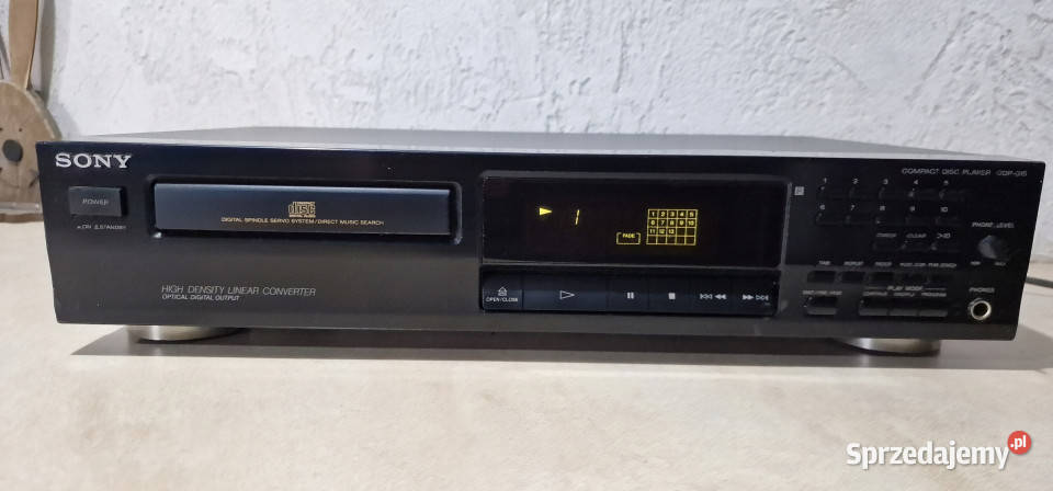 Sony odtwarzacz kompakt CD player CDP 315 CDP315