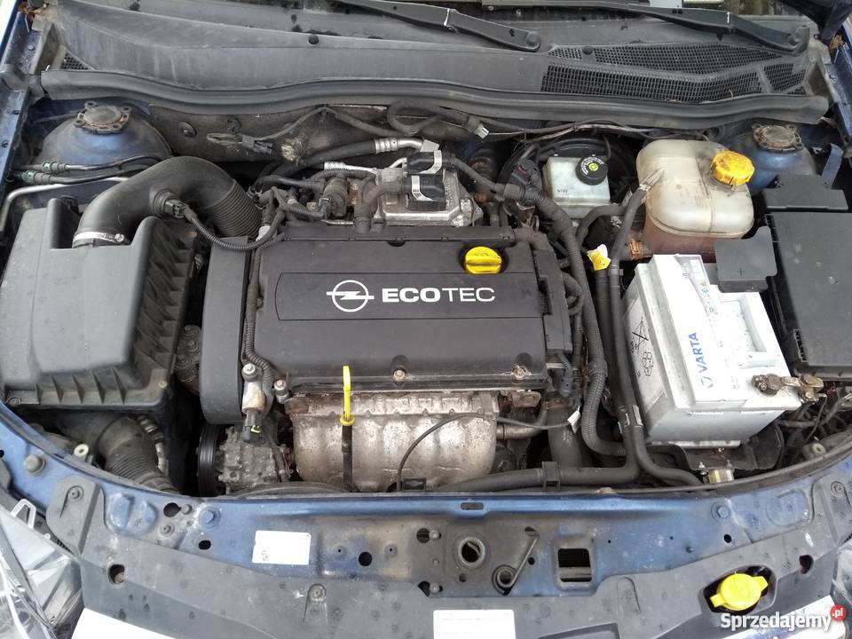 Opel Astra 2008r 16l benzyna 5 drzwi niebieski śląskie Ogrodzieniec sprzedam