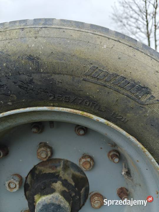 Oś przyczepy z kołami Do przyczep rolniczych Wawrowo