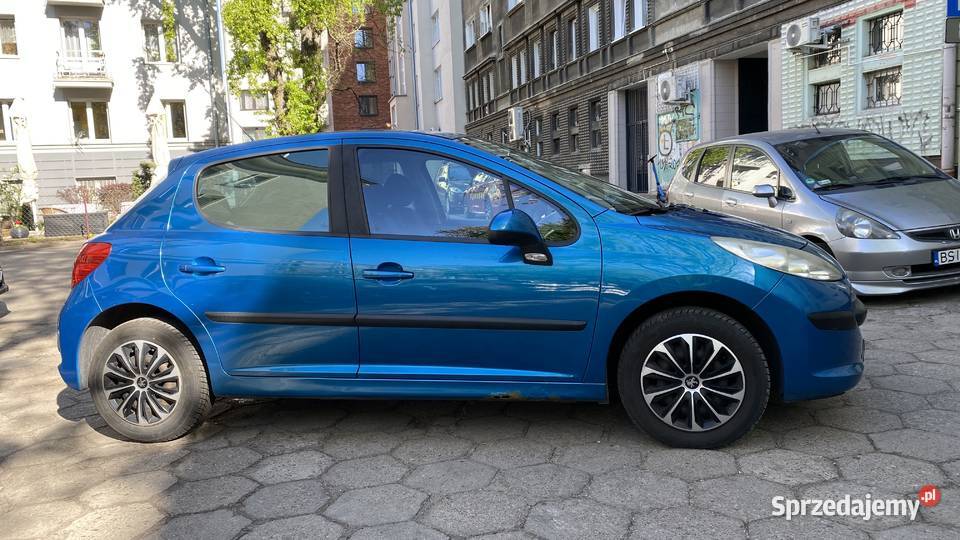 Peugeot 207 2007 14 benzyna nieuszkodzony Warszawa