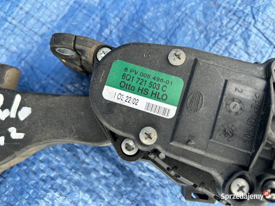Vw Polo IV 9N 14 Pedał Gazu Potencjometr dolnośląskie Bolesławiec sprzedam