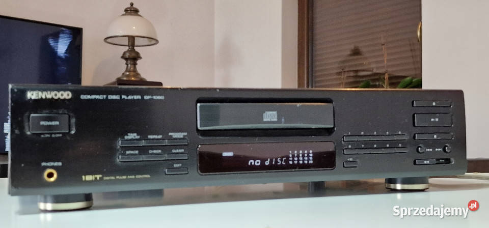 odtwarzacz kompaktowy CD player Kenwood DP 1080 Międzychód