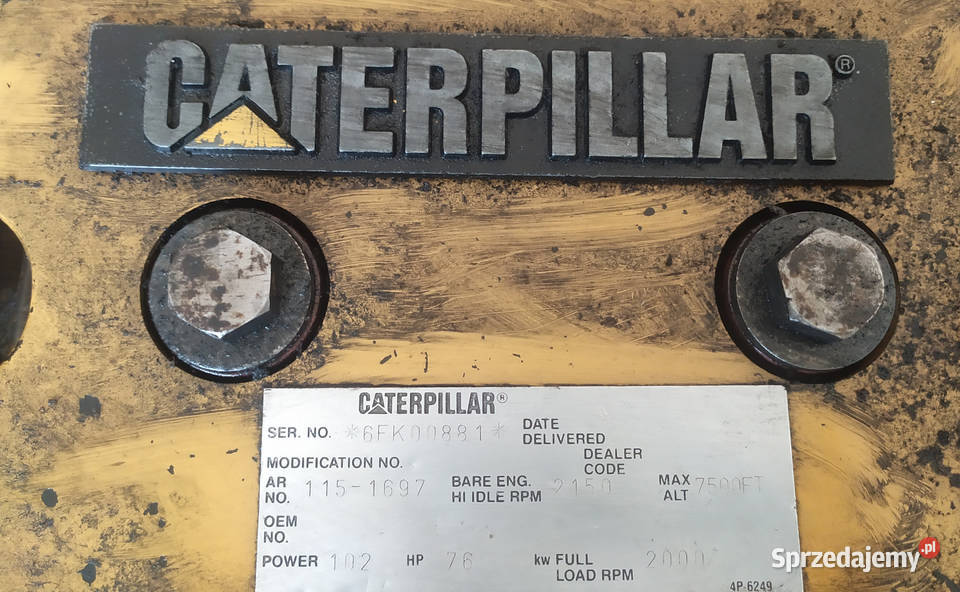 Silnik Catepiller Cat M312 M313 M315 Części