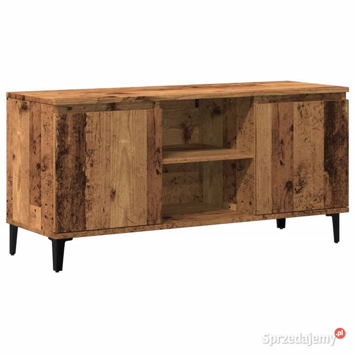 Szafka pod TV stare drewno 102x35x50 WM856430 mazowieckie Warszawa