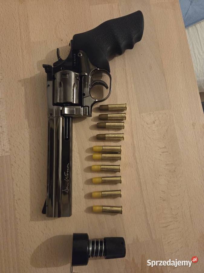 Rewolwer GNB ASG Dan Wesson 715 6 Steel Grey Bydgoszcz