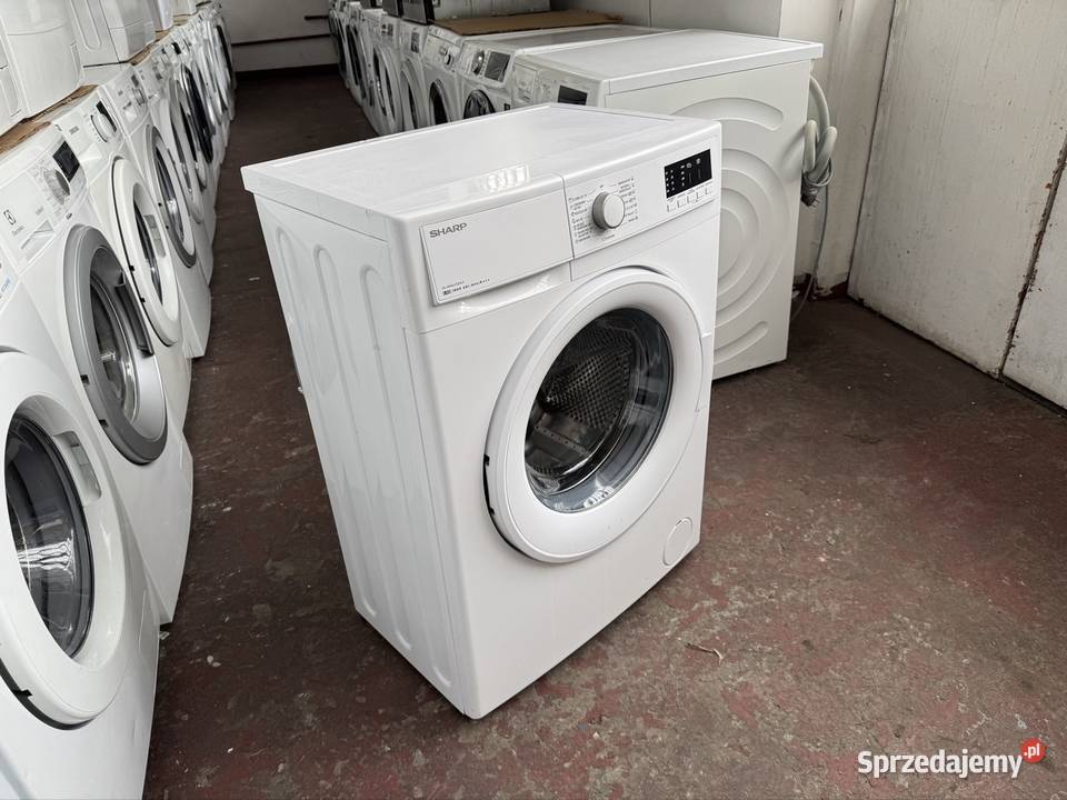 Wąska pralka SHARP 6 1000obr A Sprawna Gwarancja Warszawa