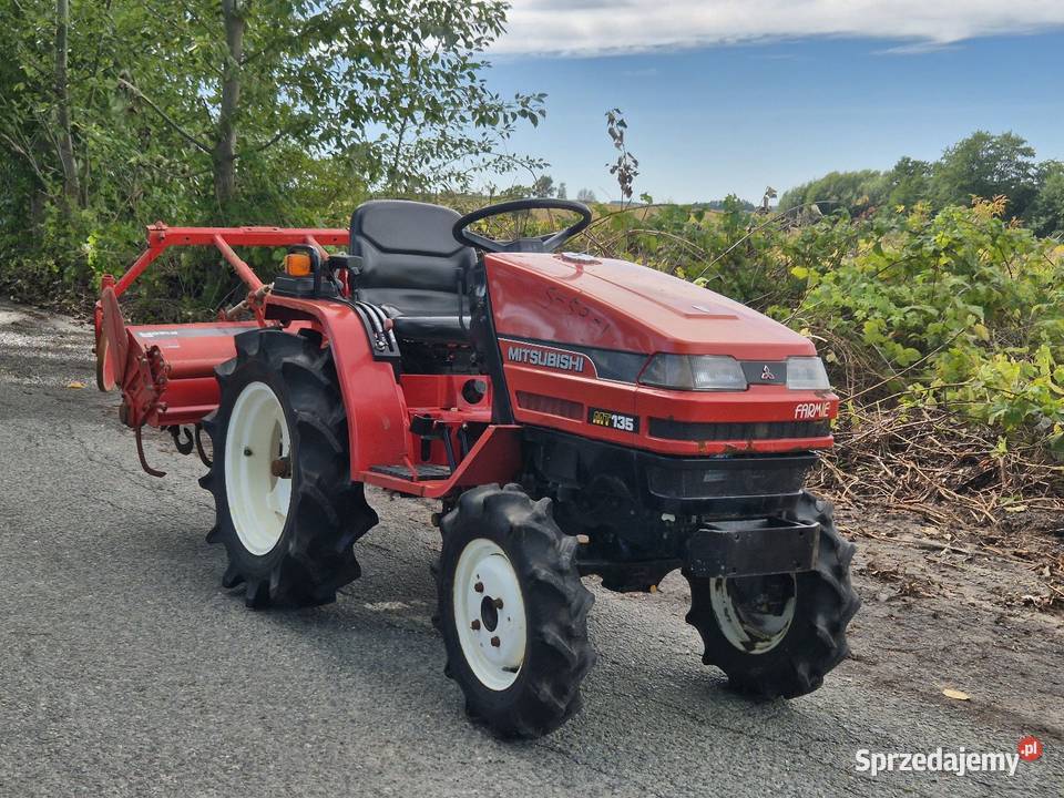 Traktorek traktor MITSUBISHI MT135D 13 44 Napęd 4x4 Małuszyn