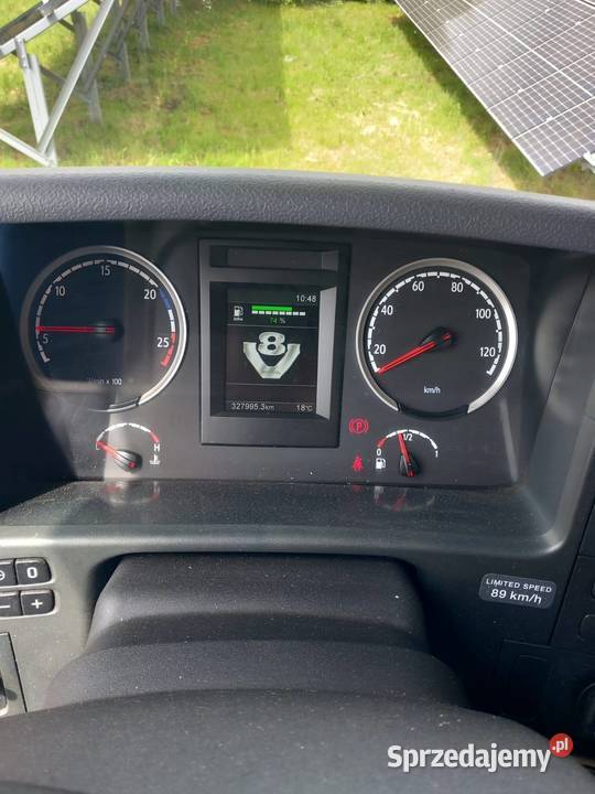 Scania R520 z dźwigiem HDS do drewna Żabnica