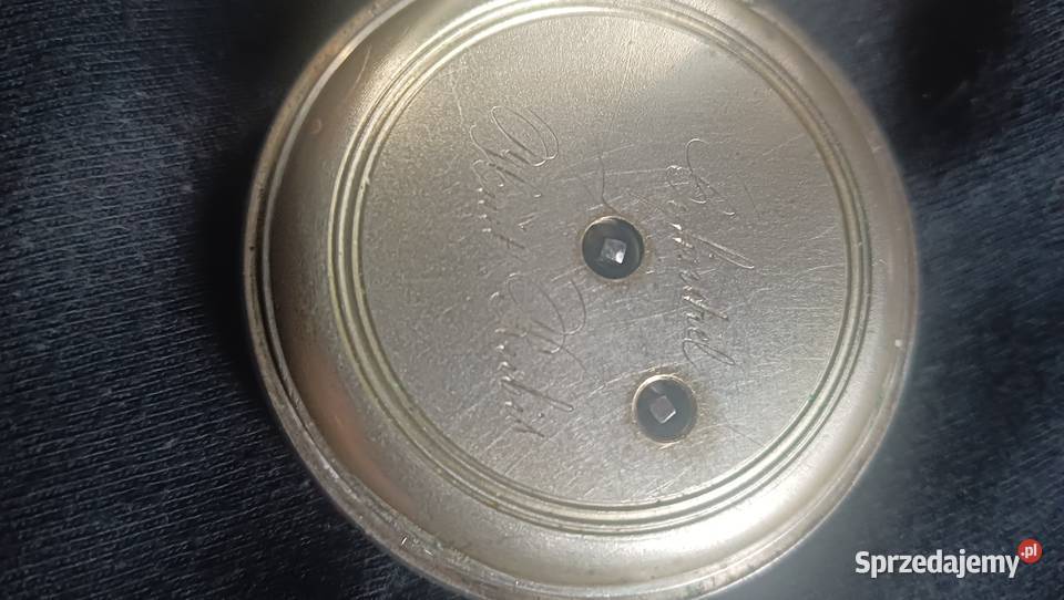 DWA ZEGARKI KIESZONKOWE LONGINES STARY SREBRO Sucha Beskidzka