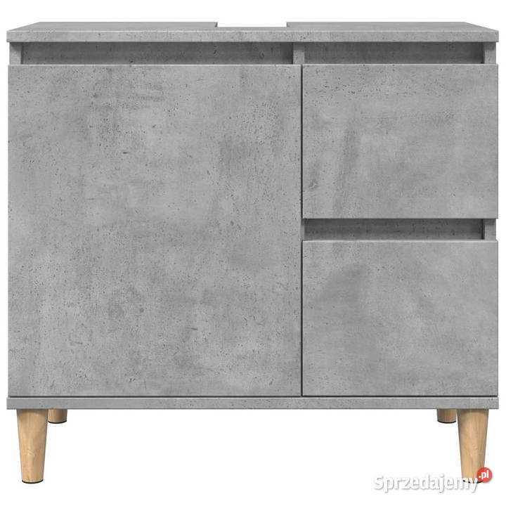 Szafka łazienkowa szarość betonu 65x33x60 mazowieckie