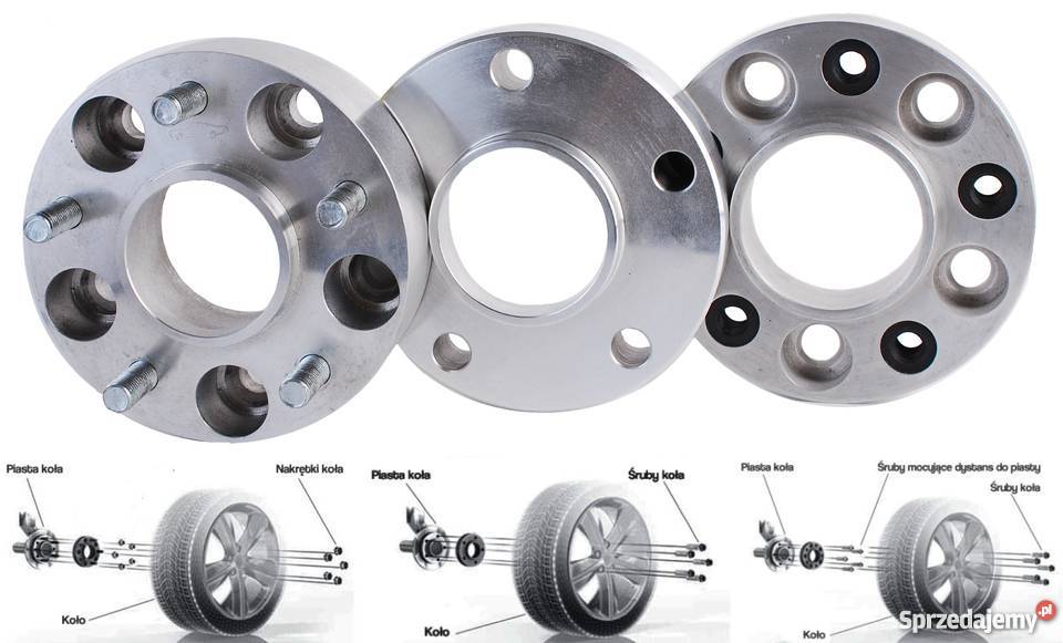 DYSTANSE DO FELG 5X112 AUDI VW A4 A6 A8 A5 Golf lubuskie Gorzów Wielkopolski