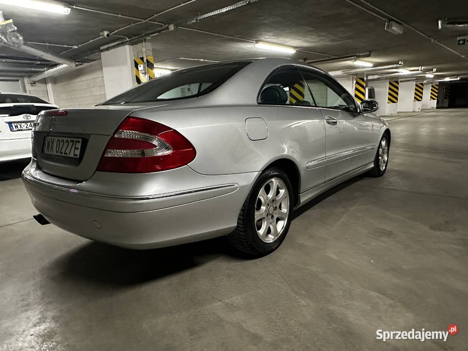 Mercedes CLK W209 240 mazowieckie Warszawa