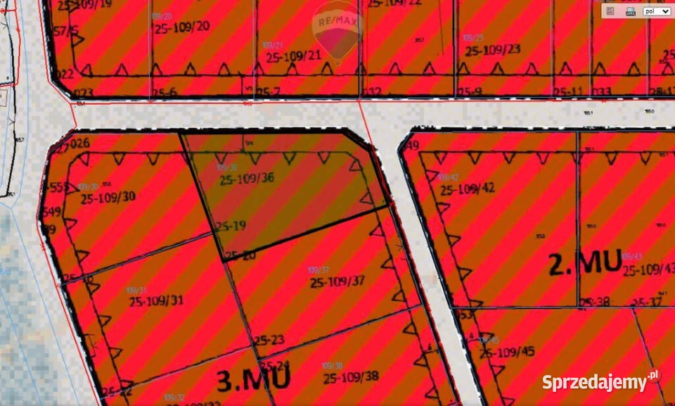 Działka usługowo mieszkaniowa Natalin