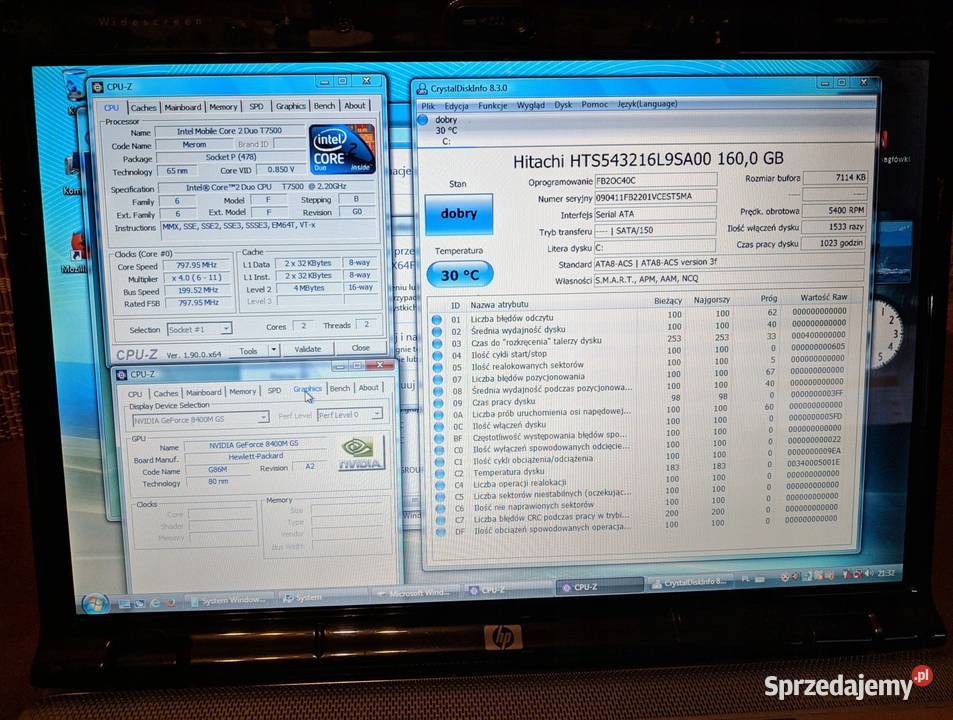 HP Pavilion WIFI Kamera Pilot Do nauki pracy mazowieckie sprzedam