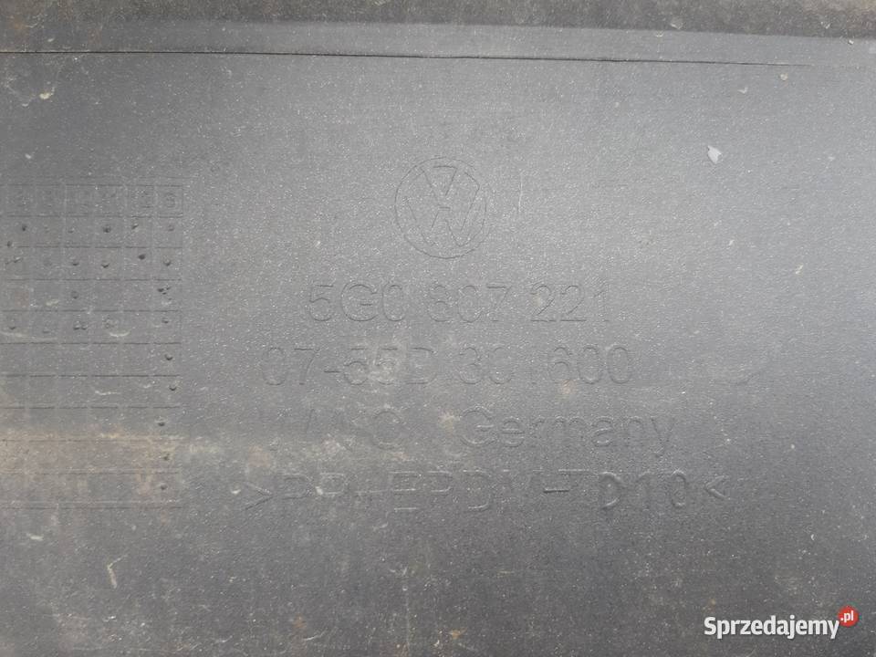 VW GOLF VII ZDERZAK PRZÓD PRZEDNI PDC 5G0807221 Trzciel sprzedam