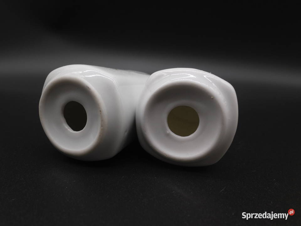 Porcelanowy zestaw solniczka z pieprzniczką Raszków