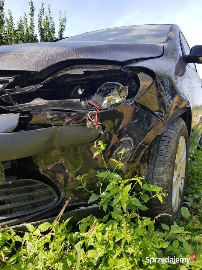 VW wypadku samochodowym Golf Plus Grodzisk Mazowiecki