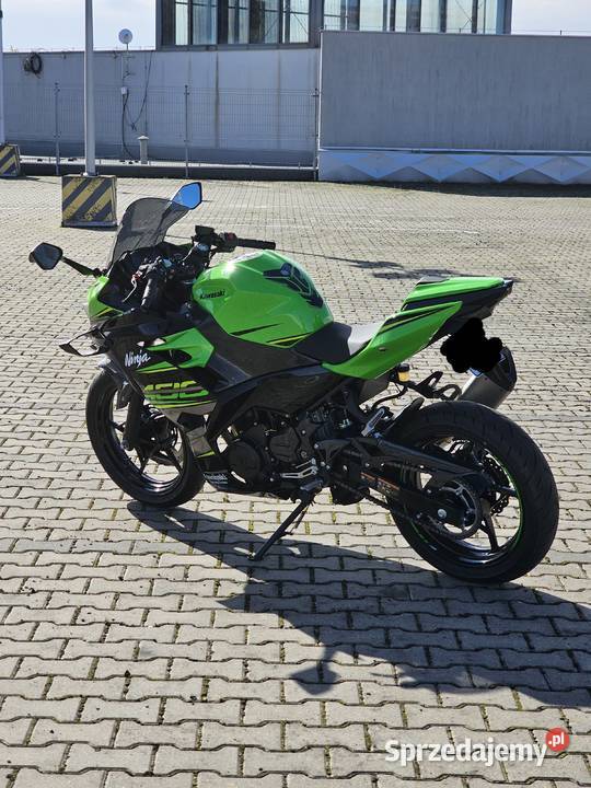 Kawasaki Ninja 400 carbon akrapovic perfekcyjny Bełchatów